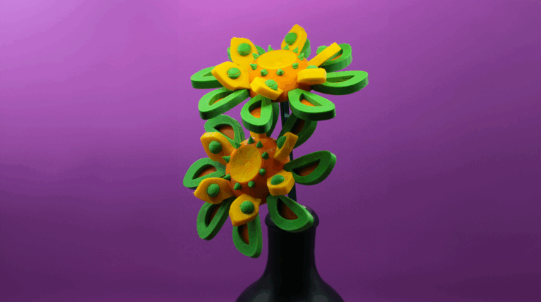 3D-design: Flower Power