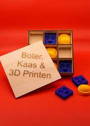3D-print je eigen Boter-kaas-en-eieren spel (8+)