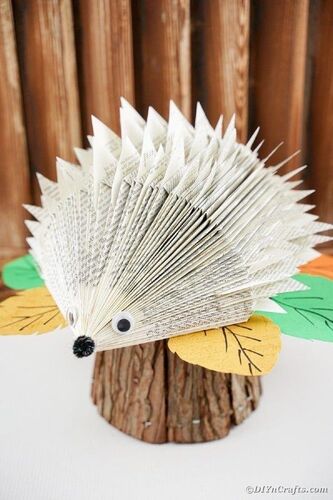 Boekkunst clubhuis egel