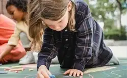 Chalk art creation (AL)