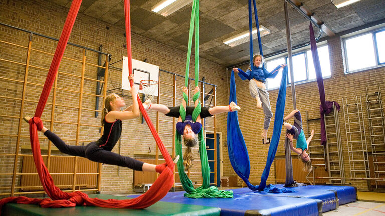 Circus Santelli: In de trapeze!