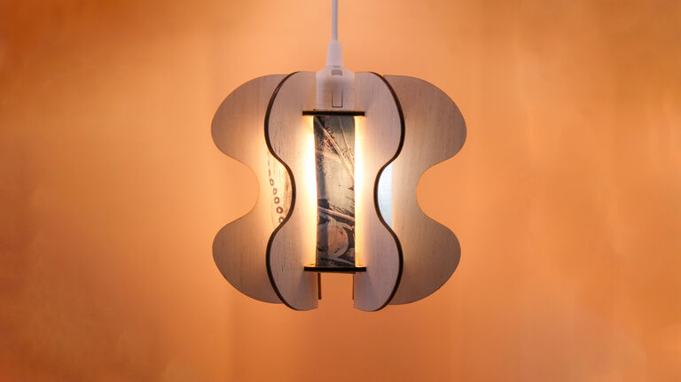 Create a unique lampshade