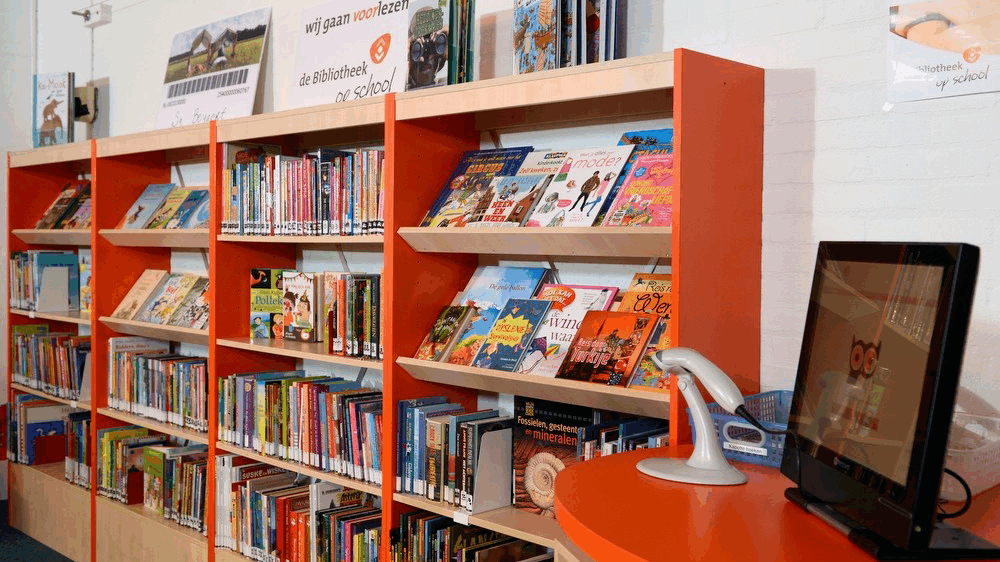 de Bibliotheek op school