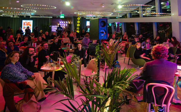 De midfestival IDFA check-in