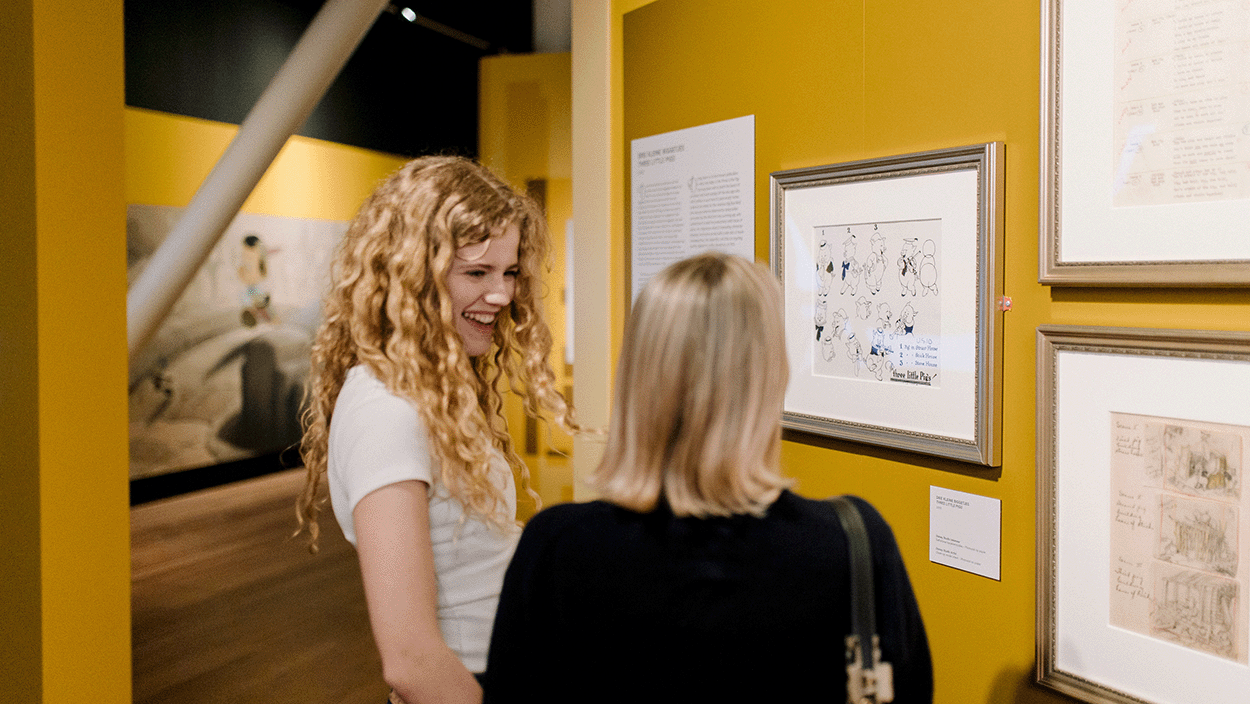 Expositie in het Forum