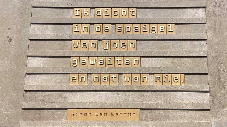 Gedicht Simon van Wattum