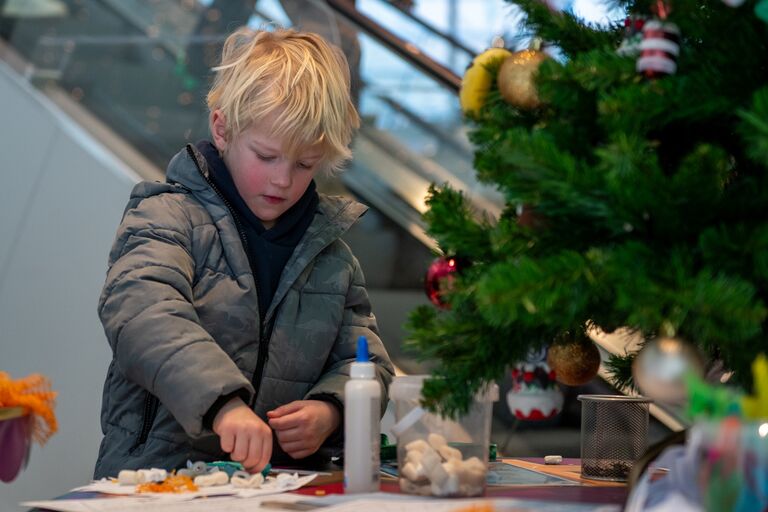 Griezelbaard maken (6+)