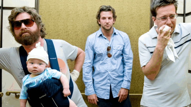 Grownup movies, baby friendly