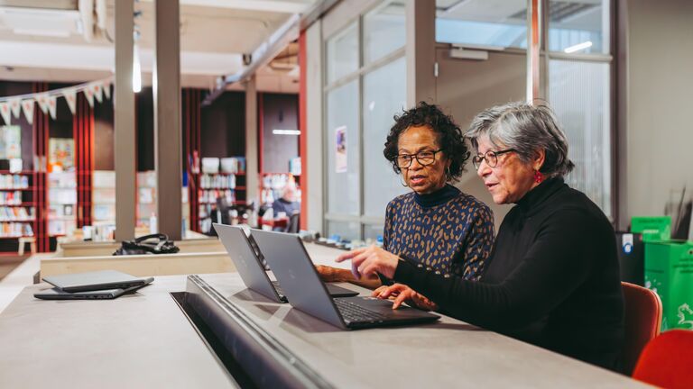 Interview Klik en Tik in de Forumbibliotheek