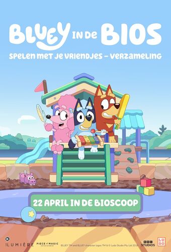 Kinderfilmspecial Bluey in de Bios: Spelen met je vriendjes (3+)