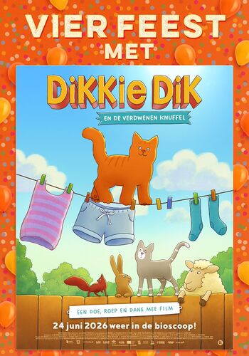 Kinderfilmspecial: Vier feest met Dikkie Dik en de verdwenen knuffel (3+)