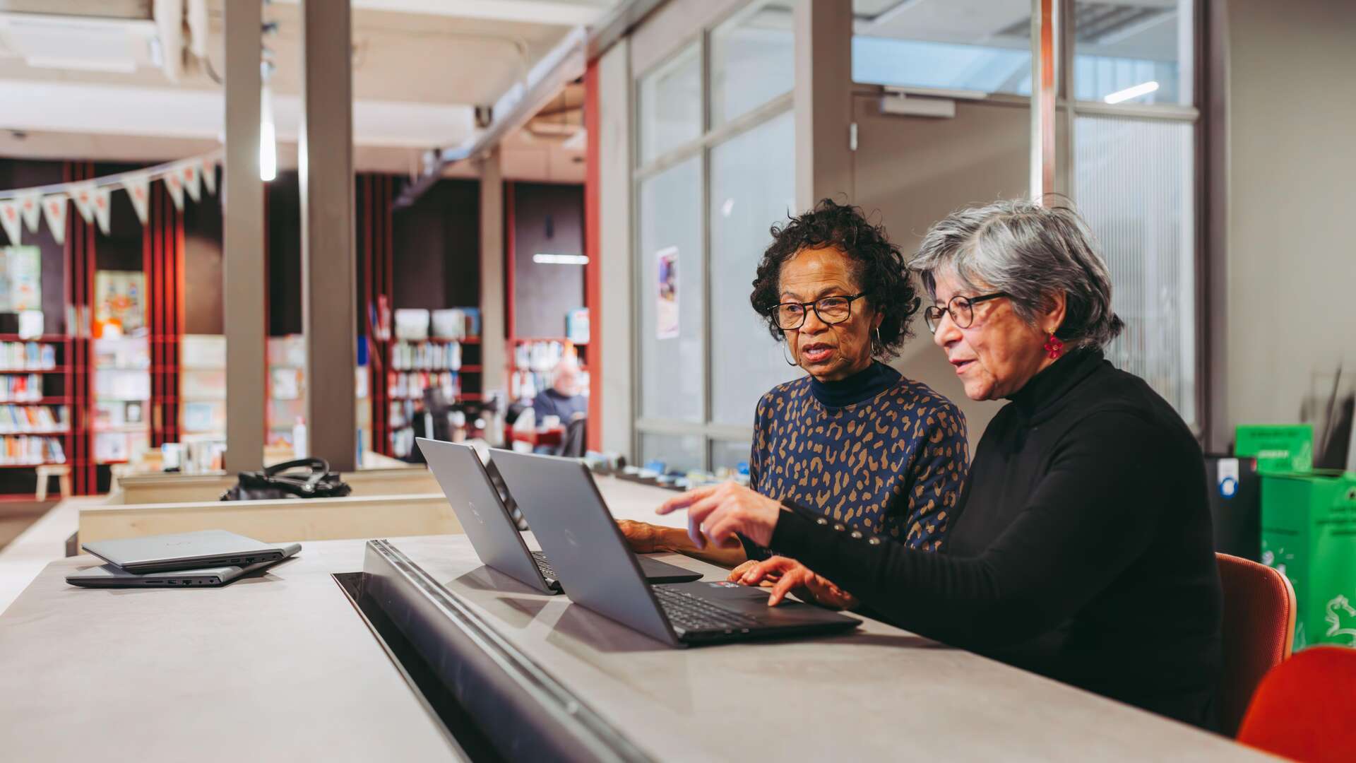 Klik en Tik in de Forumbibliotheek