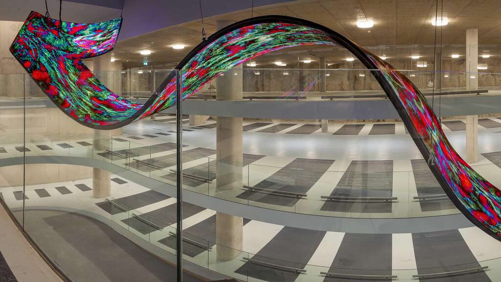 Kunst+Techniek-prijs voor Wervel in parkeergarage