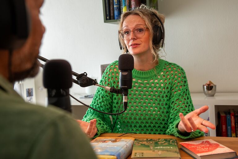 Live-opname van de Boekenparade