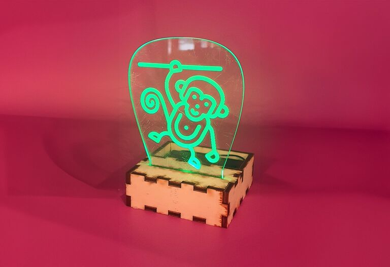 Maak je eigen jungle lampje (8+)