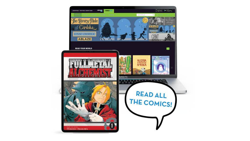 Nieuw in het digitale aanbod: Comics Plus!