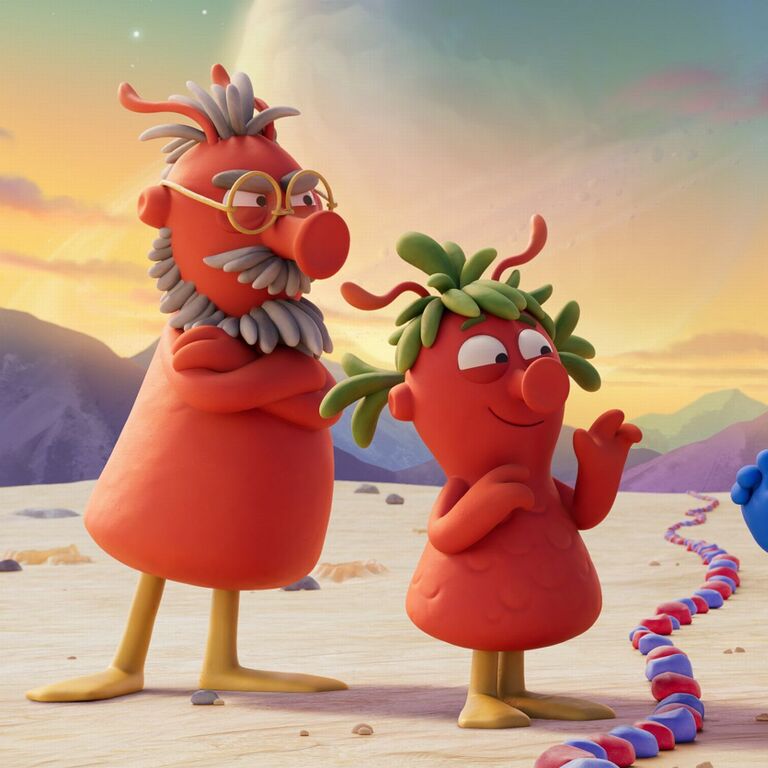 Op een verre planeet