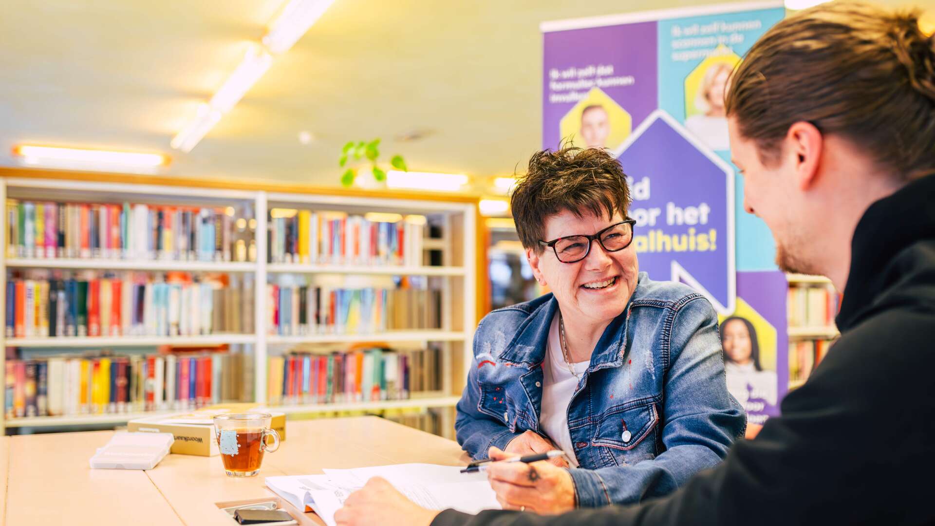 Taalhuis in de Forumbibliotheek