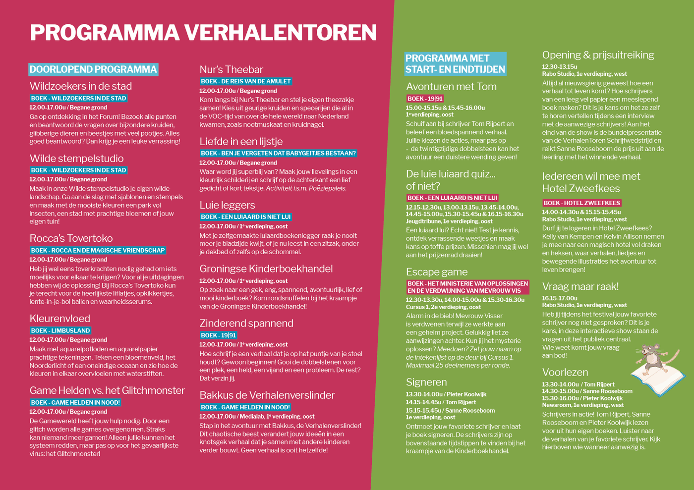 VerhalenToren programma 2026