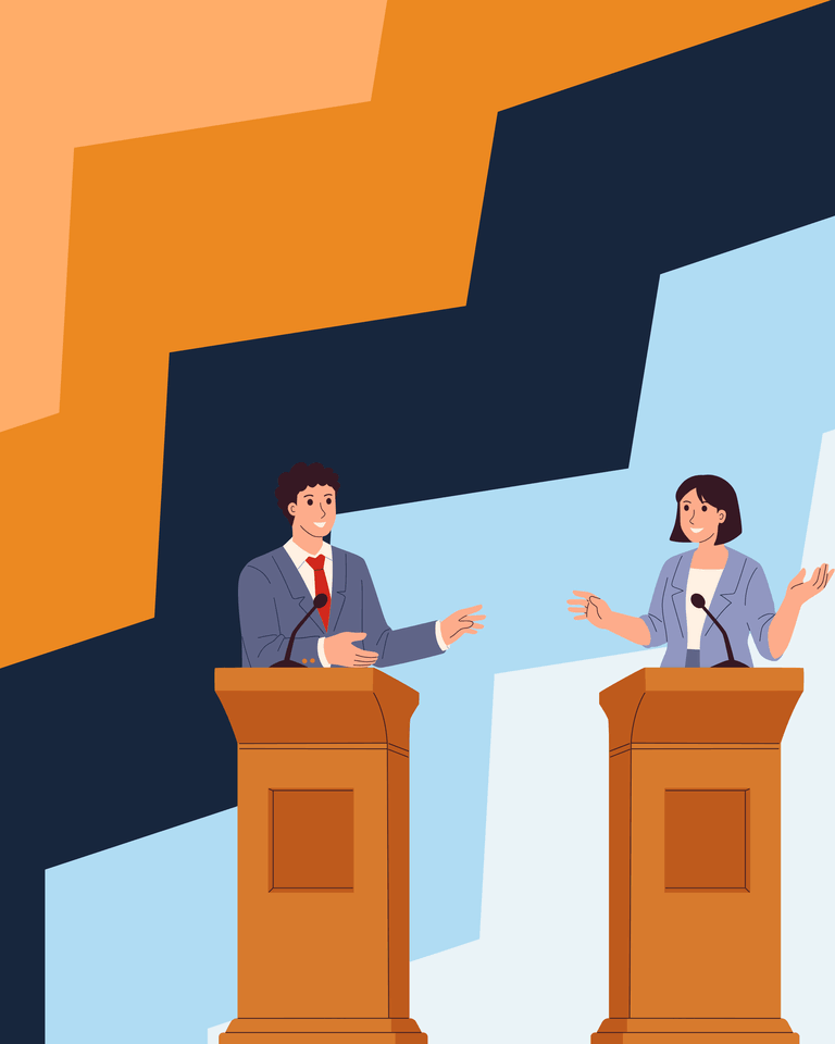 Verkiezingsdebat voor studenten