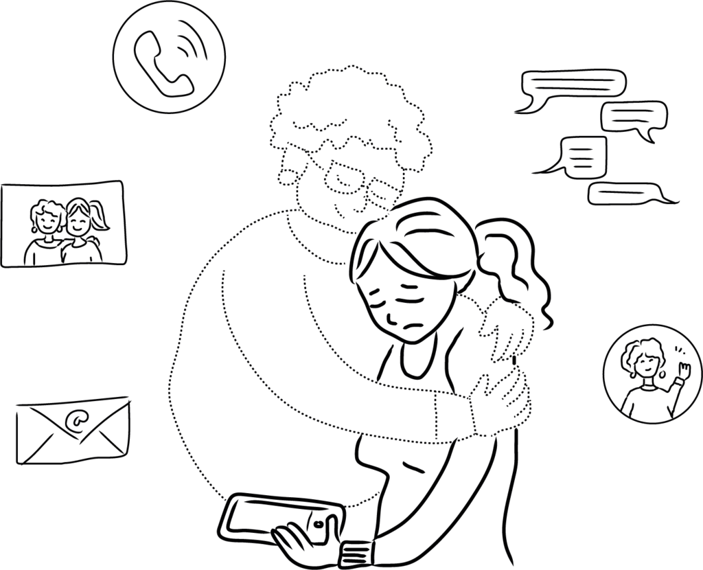 Visuele verhalen over menselijk contact in de digitale wereld