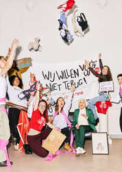 Vrouwen willen vóóruit, niet terug!