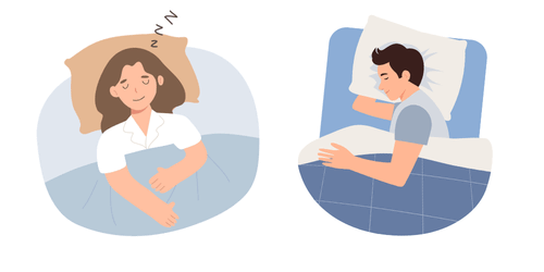 Waarom mannen en vrouwen anders slapen