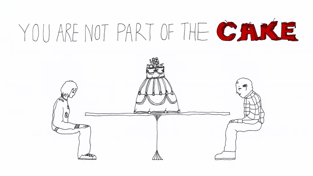 You Are Not Part of the Cake